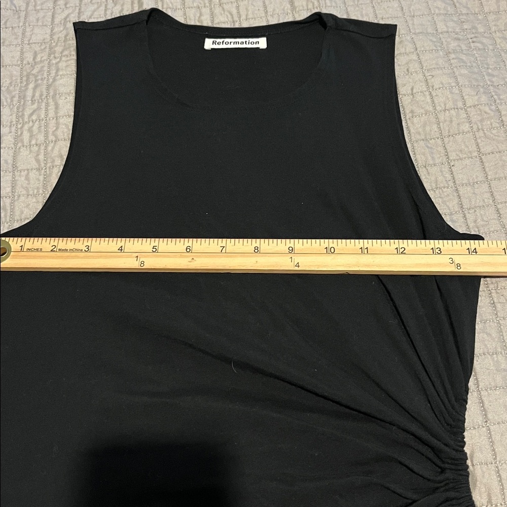 Reformation Black Sleeveless Dress - Picture 7 of 11